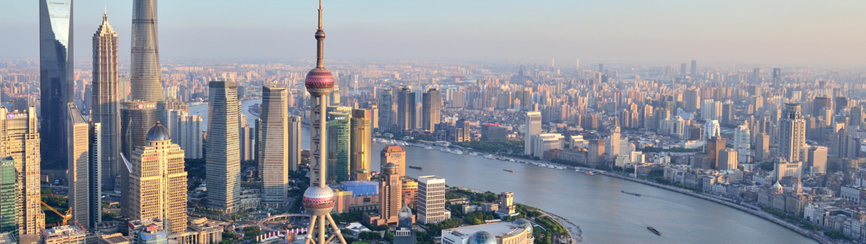 Skyline of Shangai, China