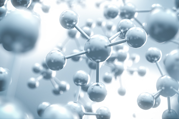 Molecule 3d rendering